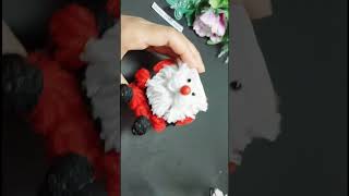 DIY Santa claus with waste.😱 #viral #art #shorts #trending #youtubeshorts #ytshorts