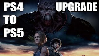 How to Upgrade Resident Evil 3 Remake PS4 to PS5! Resident Evil 3 Remake PS5 Upgrade