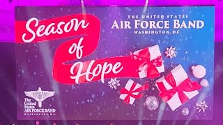 WASHINGTON DC: US Air Force and US Navy Christmas Concerts 2023