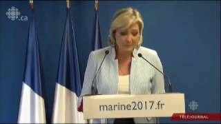 Radio-Canada compare Marine Le Pen à l'occupation nazie