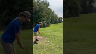 Playing my slice #golf #golfswing #golfer #theboys #funny #trending