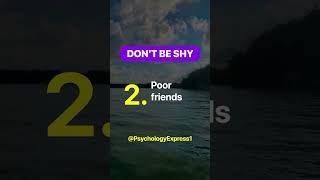 4 Things You Shouldn’t Be Shy About 🤫 #shorts