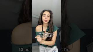 CHAD LIKES ANOTHER GIRL........!! 🥺#chad #girl #foryou