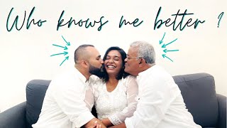 Who knows me better? | Father v/s Husband | Q & A | Abdela Vlogs