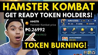 HAMSTER KOMBAT TOKEN BUYBACK AND TOKEN BURNING SOON! GET READY ALL TOKEN HOLDERS!