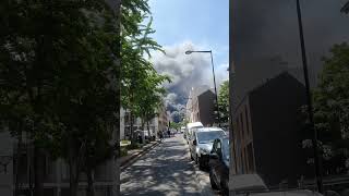 incendie à aubervilliers le 30/05/2022