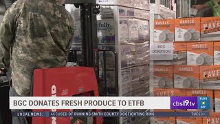 Brookshire's makes donation to East Texas Food Bank