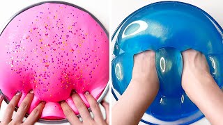 Satisfying Slime Adventure | Dive into Colorful Slime and ASMR Relaxation!