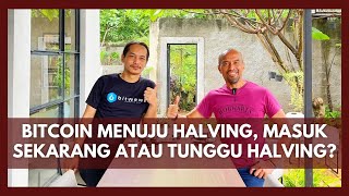 Bitcoin Menuju Halving. Masuk Sekarang Atau Nunggu Halving? #cryptotrading #crypto #kripto #indraq