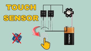 HOW TO MAKE TOUCH SENSOR LIGHT || @Experimentcafee #touchsensor #youtube