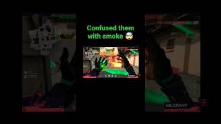 Best Viper smoke use #valorant #clutch #subscribe #like #ace #harshkhelraay #valorantviper #tricks