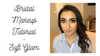 BRIDAL MAKEUP TUTORIAL | SOFT GLAM BRIDAL MAKEUP | Daniela Minervini