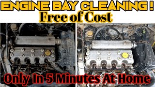 HOW TO SUPER CLEAN YOUR CAR ENGINE BAY AT HOME 🔥 Easy DIY CAR engine cleaning TIPS/ RK CREATIONS CAR