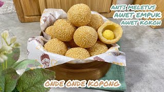 MEMBUAT ONDE ONDE KOPONG SUPER EMPUK LEMBUT ANTI GAGAL ANTI MELETUS