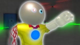 AAAH!!! THE EVIL ROBOT: PROJECT CALLUX! Roblox Caillou Chapter 7: Escape the Lab & Run Away from PC