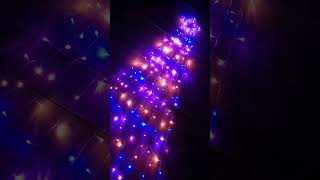 3m LED Shooting Star Outdoor Christmas Decoration available in Rainbow, Warm White or Cool White