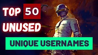 Best Name For Pubg & Bgmi | Unique Names For Pubg