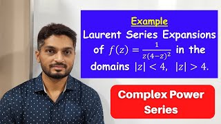 Example of Laurent's Series | L19 | TYBSc Maths | Complex Power Series @ranjankhatu