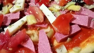 🍕👌💯Enfes ev yapımı pizza tarifi ev yapımı pizza /pizza tarifi