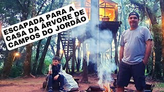 CABANA NA ÁRVORE EM CAMPOS DO JORDÃO - SP!