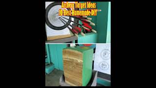 10 Best Homemade DIY Archery Target Ideas #shorts