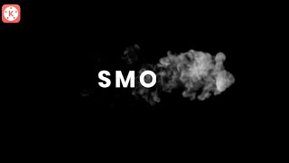 Make Professional Smoke Text Animation Video in Kinemaster!🔥👌🏻| By MS TIPS AND TRICKS!