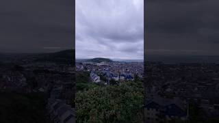 viewing spot over the Irish sea from Aberystwyth