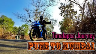 Pune To Mumbai Timelapse Journey on Bike