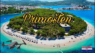 PRIMOŠTEN ,Croatia ,  DJI Mavic Air 2S,  holiday drone video 4 K , 2024