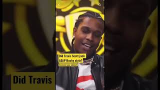 ASAP Rocky responds to @DrinkChamps about @TravisScottXX #travisscott #asaprocky #drinkchamps #nore