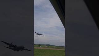 AC 130s Landing #airforce #guys #caughtoncamera