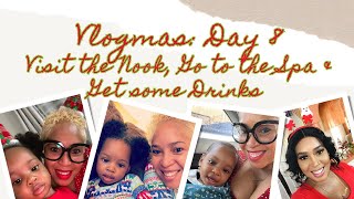 🎄 Vlogmas 2023 Day 8: The Nook, Spa Day, Shopping at GBA Enterprises | CranberryTV