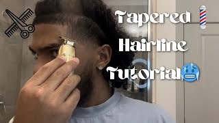 How To Get The BEST Tapered Hairline🥶