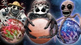 ZOONOMALY SPIDER BOSS MONSTERS PLANETS! (Garry`s Mod)