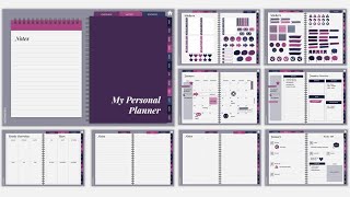 How to set up and customize the personal planner · SlidesMania