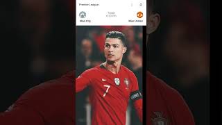 Manchester United vs Manchester City match day whatsApp status