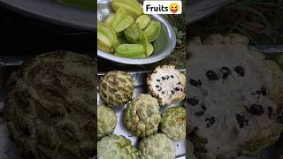 fruit harvesting short video..⭐😝🍊🍑🥝🍋 #farming  #fruit #harvesting #starfruit #custerdapple #shots