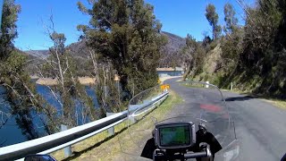 Motorcycle Ride to Cabramurra on Goat Ridge Rd and Snow Ridge Road.