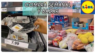 TOUR POR EL BAZAR DEL LIDL 🛒 🩴 + mi compra semanal