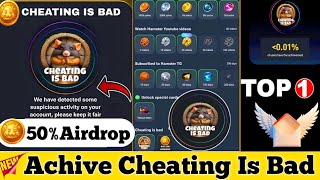 🐹 Cheating Is Bad Card Remove | Hamster Airdrop Snapshot | hamster biggest Airdrop Trick