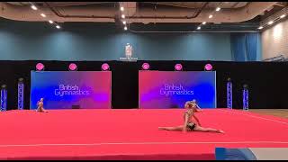 British Acrobatic Championships Stoke Nov 2022: 11-16 WG Balance