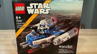 LEGO Captain Rex Y-Wing Microfighter Speed Build and Review