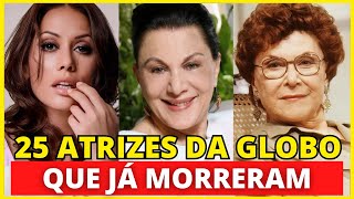 25 ATRIZES FAMOSAS DAS NOVELAS QUE JÁ MORRERAM #2