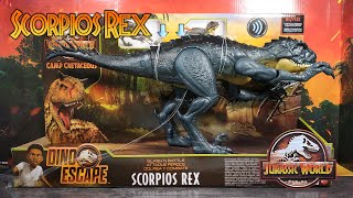 Ex Inferis Episode 21: Sneaky Girl! Jurassic World Camp Cretaceous Dino Escape Scorpios Rex Review.