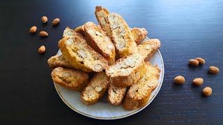 CANTUCCI: Italian Almond Cookies / Իտալական չորահաց (սուխարի) նուշով