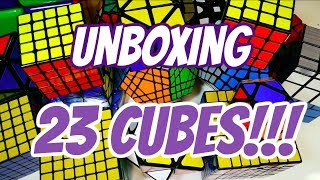 MASSIVE 23-cube Unboxing! (200$)