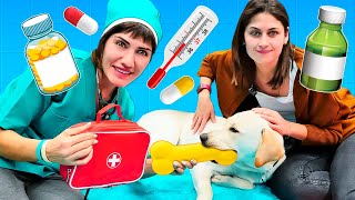 Ayşe, Ümit ve Sevcan ile eğitici videolar! Oyuncak köpek ile ÖZEL BÖLÜMLER! Çocuk videoları