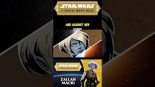 Jedi Knight Zallah Macri from the High Republic #starwars