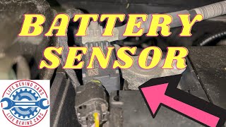 Ford Fiesta 2018 Petrol Battery Monitoring Sensor Location