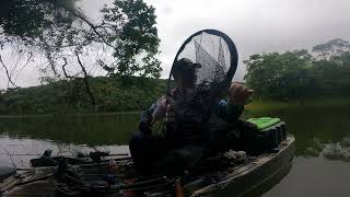 Pesca na represa com o amigo José Luiz.